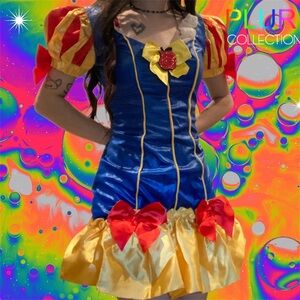 Rave Styled Leg Avenue Snow Princess Mini Dress